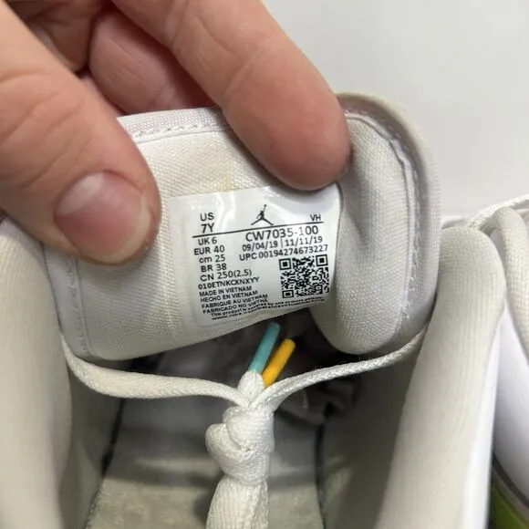 Nike Shoes Air Jordan 1 Low Retro GS “Neon Swooshes” 2024