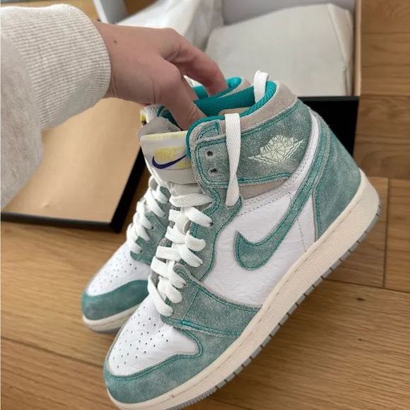 Nike Shoes Air Jordan 1 Retro High OG GS “Turbo Green” 5 kids / women’s 7