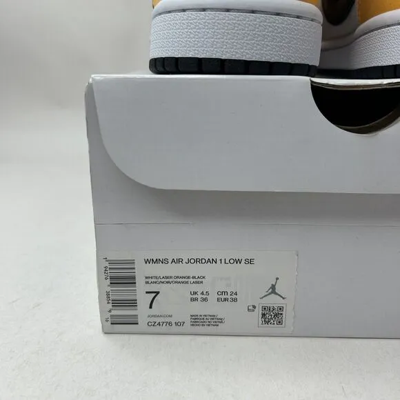 Nike Shoes Air Jordan 1 Retro Low SE WMNS “Laser Orange” 2023