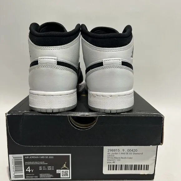 Nike Shoes Air Jordan 1 Retro Mid SE GS “Diamond Shorts” 2024