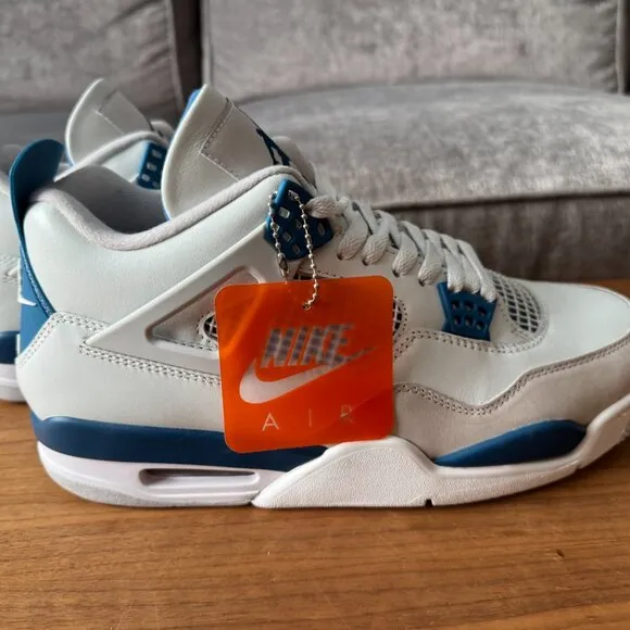 Nike Shoes Air Jordan 4 Retro Golf “Military Blue” 2024 NWT Size 11