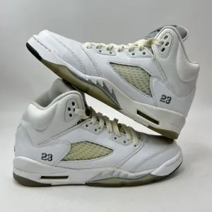 Nike Shoes Air Jordan 5 Retro BG “White Metallic” 2023