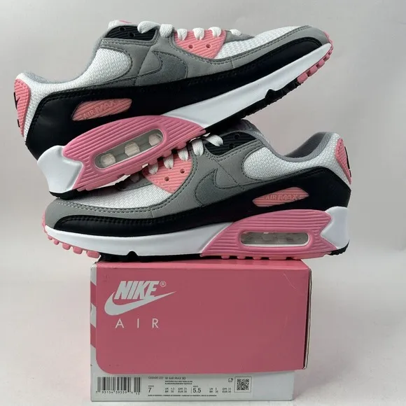 Nike Shoes Air Max 90 WMNS Retro OG “Rose Pink White” 2024