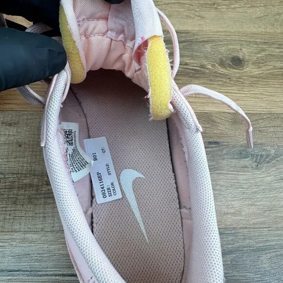 Nike Size 8.5 Women's Blazer Low Platform Sneaker Shoes Pink: DJ0292-600