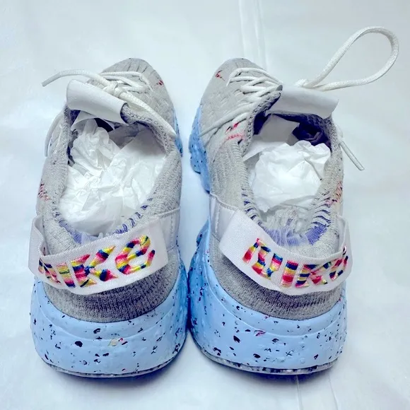 Nike Space Hippie 04 Shoes &quot;Rainbow&quot; Sneakers White Multi⭐️