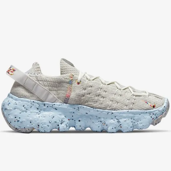Nike Space Hippie 04 Shoes &quot;Rainbow&quot; Sneakers White Multi⭐️