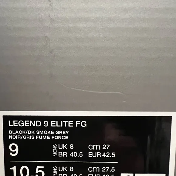 Nike Tiempo Legend 9 Elite FG Soccer Cleats CZ8482-001 Mens Size