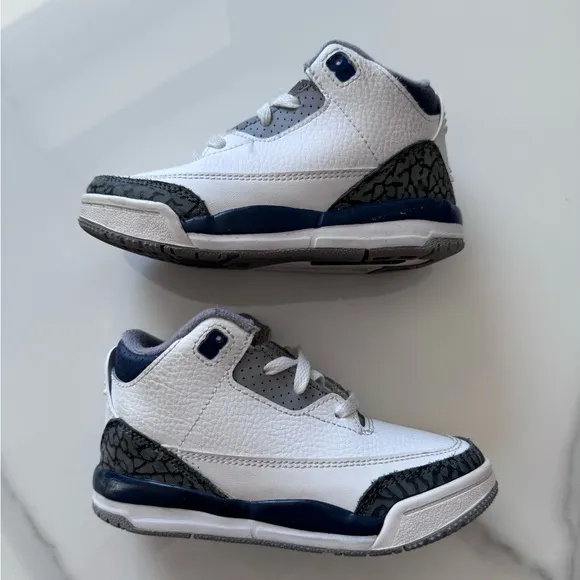 Nike Toddler's Jordan 3 Retro Fear Shoes Sz 9C