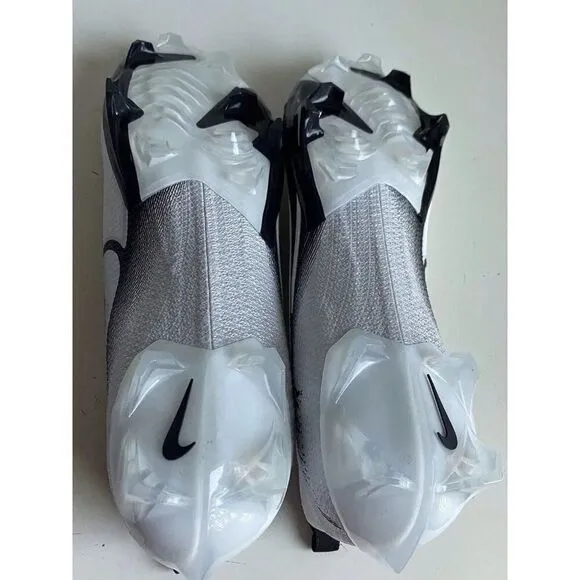 Nike Vapor Edge Elite 360 Flyknit Football Cleats White CV6282-108 Men’s Sz 14