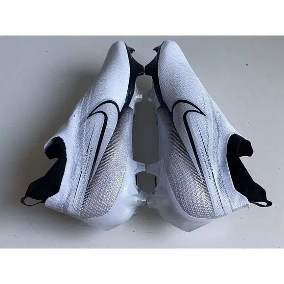 Nike Vapor Edge Elite 360 Flyknit Football Cleats White CV6282-108 Men’s Sz 14