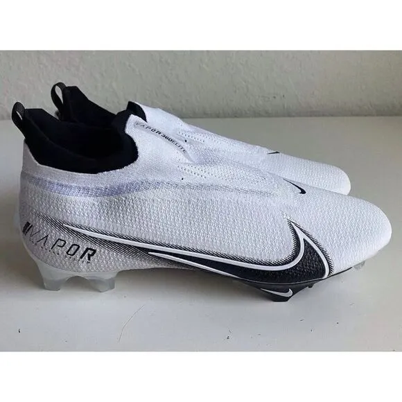 Nike Vapor Edge Elite 360 Flyknit Football Cleats White CV6282-108 Men’s Sz 14