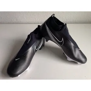 Nike Vapor Edge Pro 360 Football Cleats Black White CV6348-001 Men’s Sz 13 Wide