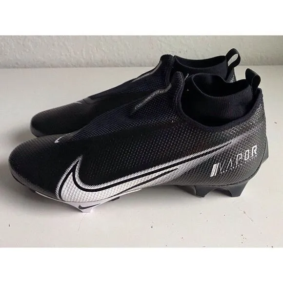 Nike Vapor Edge Pro 360 Football Cleats Black White CV6348-001 Men’s Sz 13 Wide