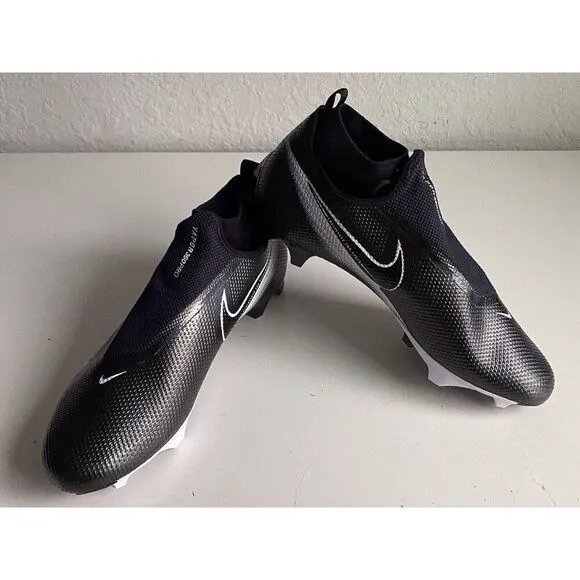 Nike Vapor Edge Pro 360 Football Cleats Black White CV6348-001 Men’s Sz 13 Wide