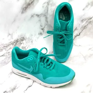 Nike Womens Air Max 1 Ultra Moire 704995-401 Teal Green Running Shoes Sneakers