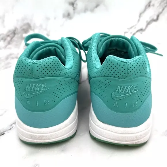 Nike Womens Air Max 1 Ultra Moire 704995-401 Teal Green Running Shoes Sneakers