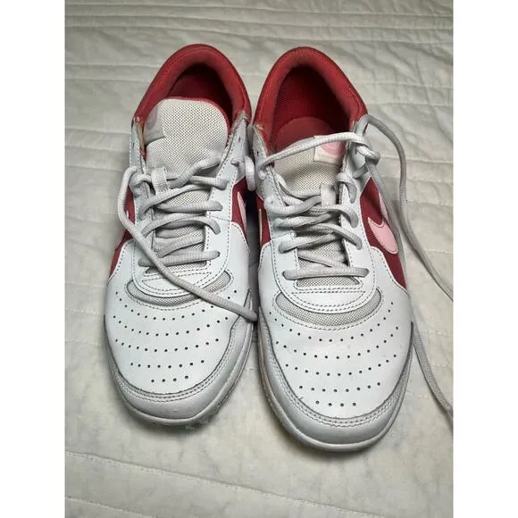 Nike Women’s Court Athletic Shoes Size 9 White Pink