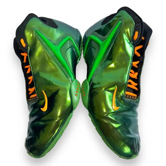 Nike Zoom Hyperflight Basketball Shoes Men 11 Green Goblin 599503-300 2013 Mid