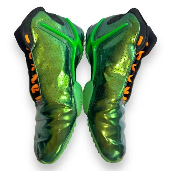 Nike Zoom Hyperflight Basketball Shoes Men 11 Green Goblin 599503-300 2013 Mid