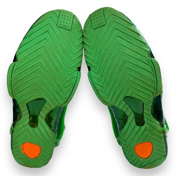 Nike Zoom Hyperflight Basketball Shoes Men 11 Green Goblin 599503-300 2013 Mid