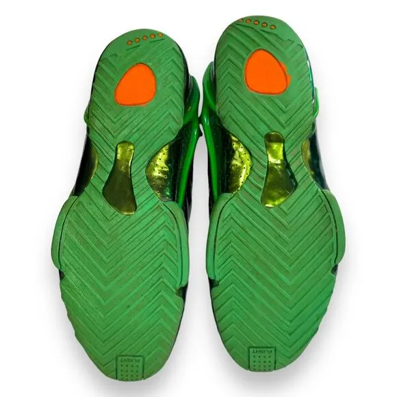 Nike Zoom Hyperflight Basketball Shoes Men 11 Green Goblin 599503-300 2013 Mid
