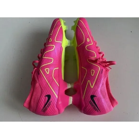 Nike Zoom Mercurial Vapor 15 Pro FG Soccer Cleats Pink DJ5603-605 Men’s Size 13