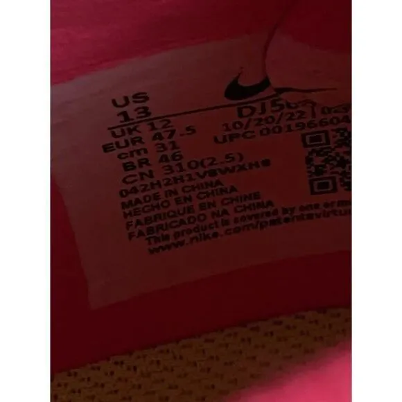 Nike Zoom Mercurial Vapor 15 Pro FG Soccer Cleats Pink DJ5603-605 Men’s Size 13