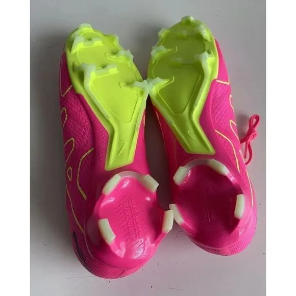 Nike Zoom Mercurial Vapor 15 Pro FG Soccer Cleats Pink DJ5603-605 Men’s Size 13
