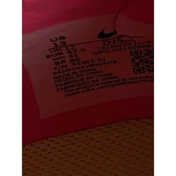 Nike Zoom Mercurial Vapor 15 Pro FG Soccer Cleats Pink DJ5603-605 Men’s Size 13