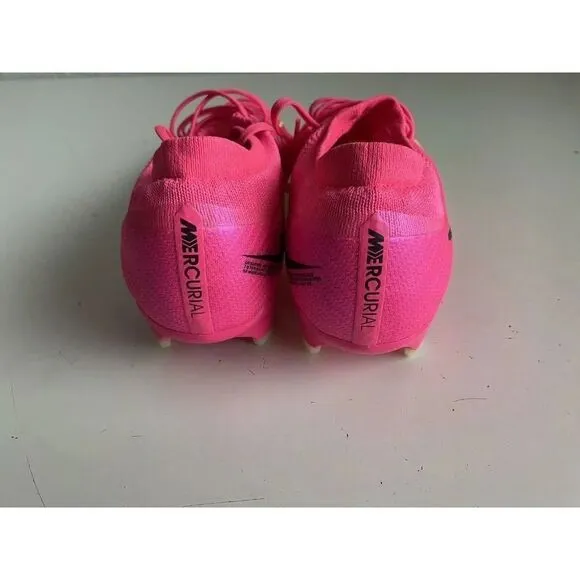 Nike Zoom Mercurial Vapor 15 Pro FG Soccer Cleats Pink DJ5603-605 Men’s Size 13