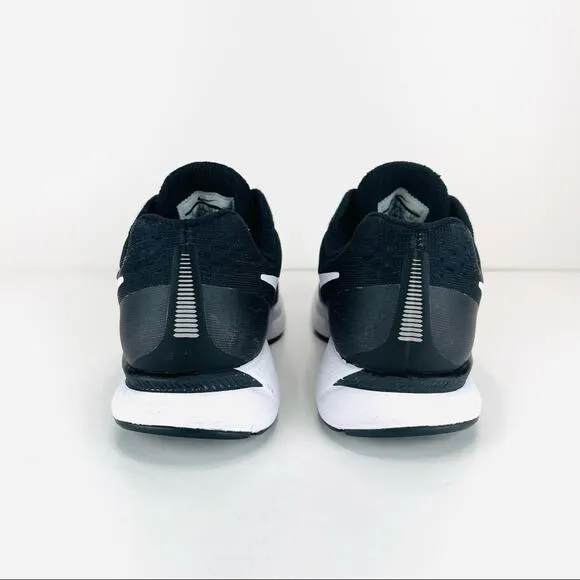 NIKE ZOOM PEGASUS 34 BLACK AND WHITE RUNNING SHOES / ATHLEISURE SNEAKERS