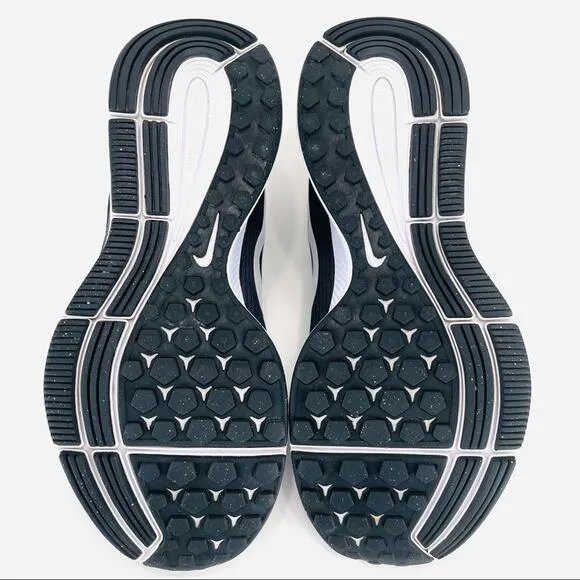 NIKE ZOOM PEGASUS 34 BLACK AND WHITE RUNNING SHOES / ATHLEISURE SNEAKERS