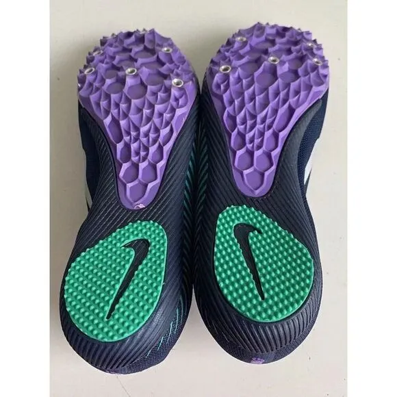 Nike Zoom Rival M 9 Versatile Track &amp; Field Spikes Blue AH1020-406 Men’s Sz 9