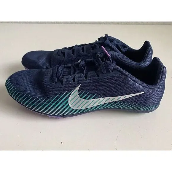 Nike Zoom Rival M 9 Versatile Track &amp; Field Spikes Blue AH1020-406 Men’s Sz 9