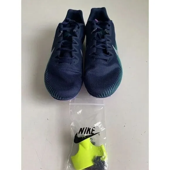 Nike Zoom Rival M 9 Versatile Track &amp; Field Spikes Blue AH1020-406 Men’s Sz 9