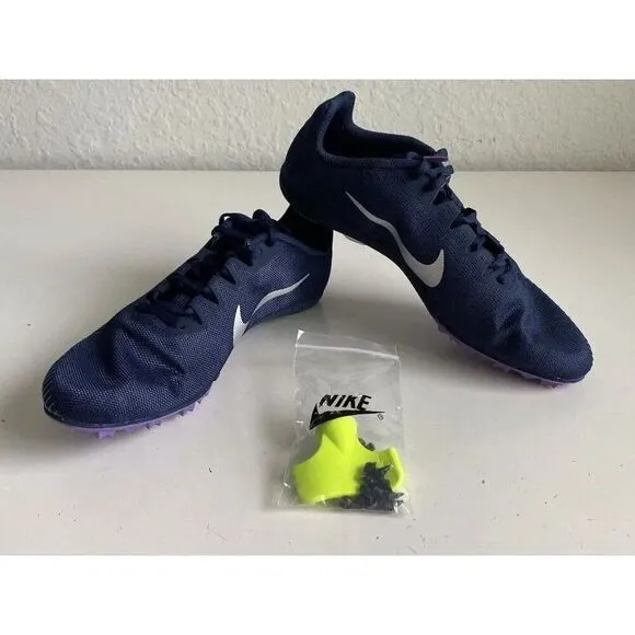 Nike Zoom Rival M 9 Versatile Track &amp; Field Spikes Blue AH1020-406 Men’s Sz 9