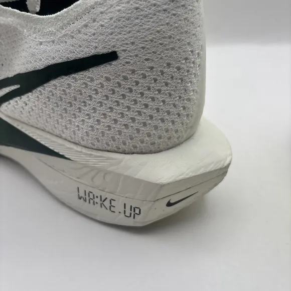 Nike ZoomX Vaporfly Next% 3 Wake Up Running Shoes Mens Size 15 White/Green