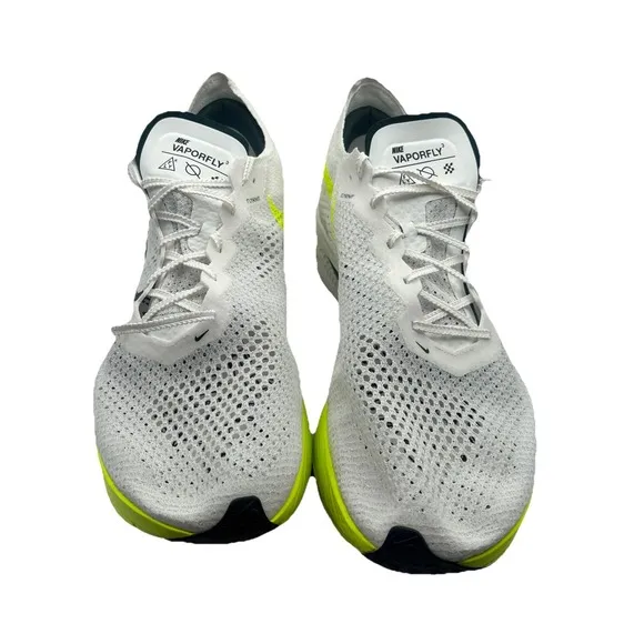 Nike ZoomX Vaporfly Next% 3 Wake Up Running Shoes Mens Size 15 White/Green