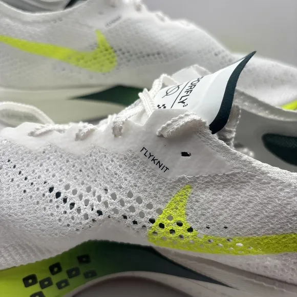 Nike ZoomX Vaporfly Next% 3 Wake Up Running Shoes Mens Size 15 White/Green
