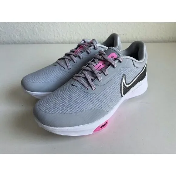 Nike Air Zoom Infinity Tour Next Golf Shoes Wolf Grey Pink DC5221-060 Men’s Sz 9