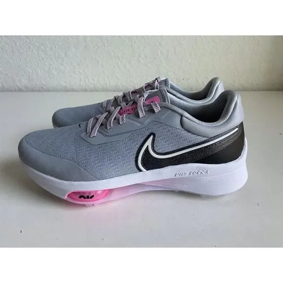 Nike Air Zoom Infinity Tour Next Golf Shoes Wolf Grey Pink DC5221-060 Men’s Sz 9