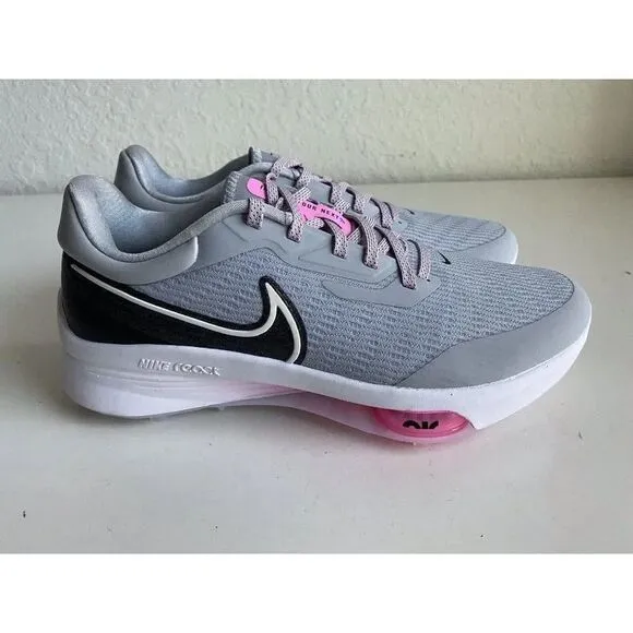 Nike Air Zoom Infinity Tour Next Golf Shoes Wolf Grey Pink DC5221-060 Men’s Sz 9