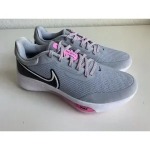 Nike Air Zoom Infinity Tour Next Golf Shoes Wolf Grey Pink DC5221-060 Men’s Sz 9