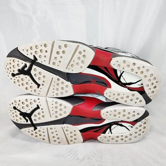 Nike Air Jordan 8 Retro‎ Reflections Of Champion Shoes Silver CL4073-001 Sz 10.5