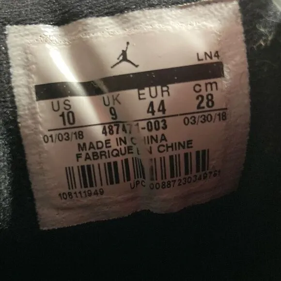 Nike Air Jordan Men's Black 14/9 Retro Countdown Pack Sneaker Shoes Size 10