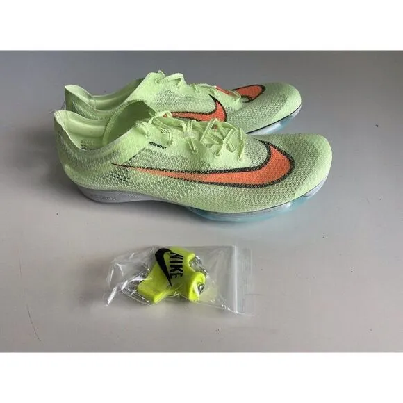 Nike Air Zoom Victory Track Spikes Barely Volt Orange Men’s Sz 12.5 CD4385-700
