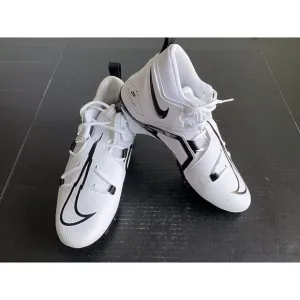 Nike Alpha Menace Pro 3 Panda White Football Cleats CT6649-100 Men’s Size 11.5