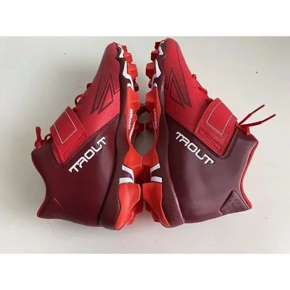 Nike Force trout 8 Keystone Baseball Cleats Men's Size 13 CZ5911-616 Red White
