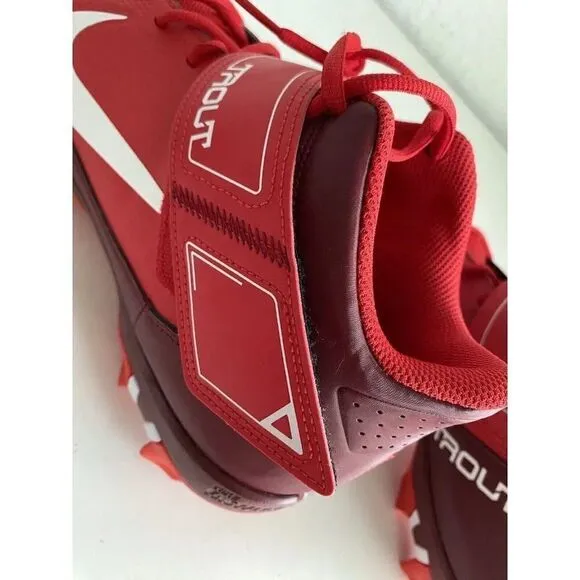 Nike Force trout 8 Keystone Baseball Cleats Men's Size 13 CZ5911-616 Red White