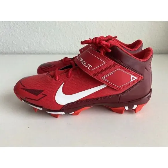 Nike Force trout 8 Keystone Baseball Cleats Men's Size 13 CZ5911-616 Red White